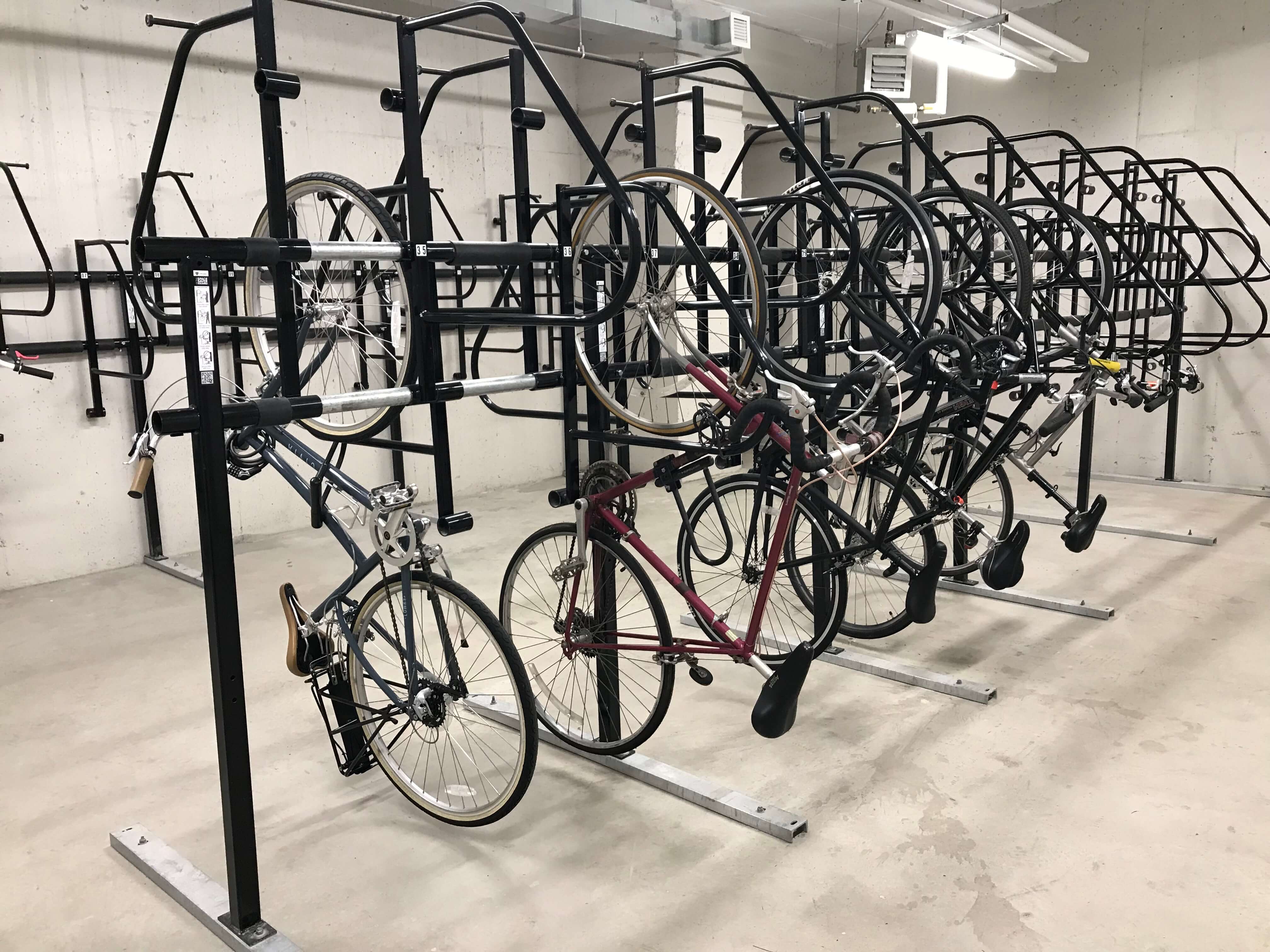 Bike Storage, Bicycle Garage Racks